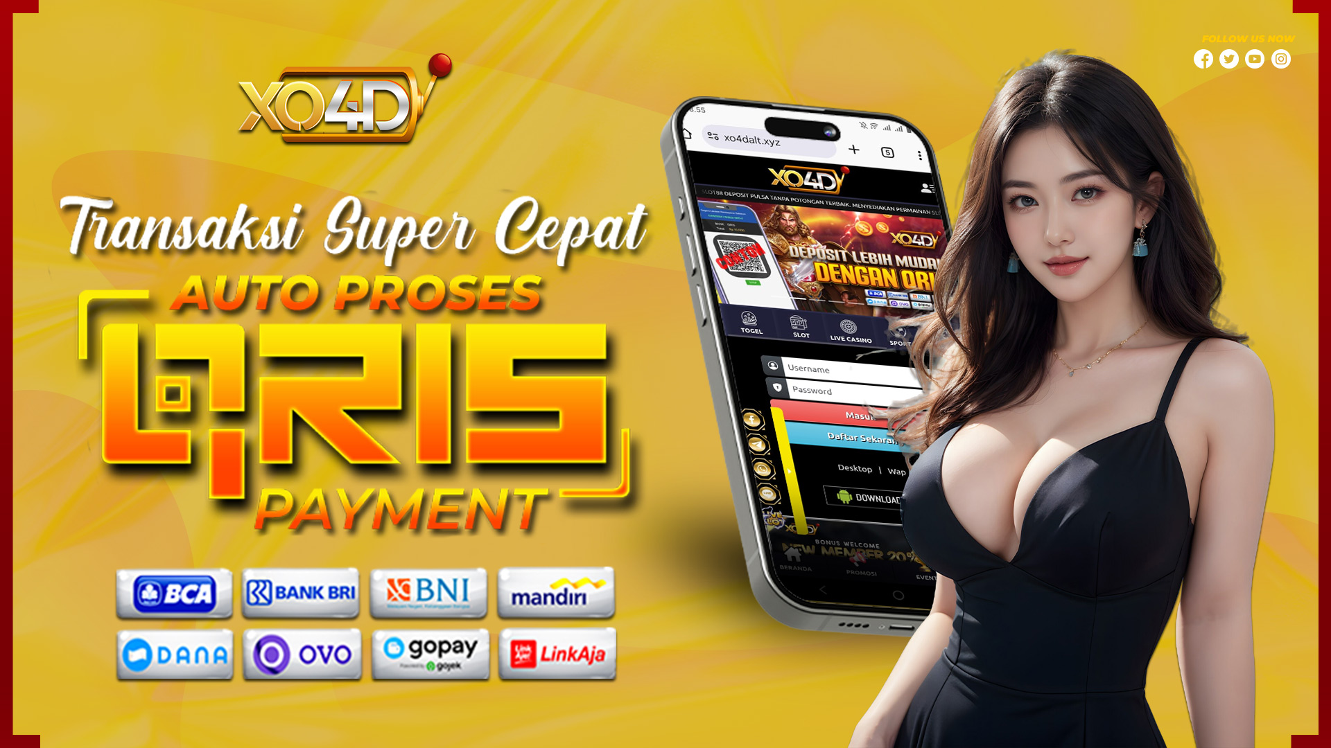 DEPOSIT VIA QRIS